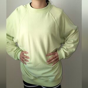 American Eagle Outfitters Light Green Sweatshirt